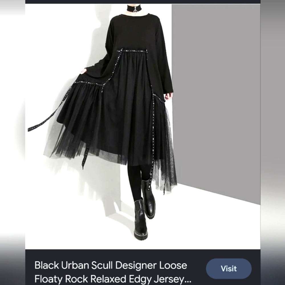 stella Marina Black dress